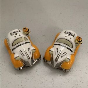Taxi Cab Salt and Pepper Shakers